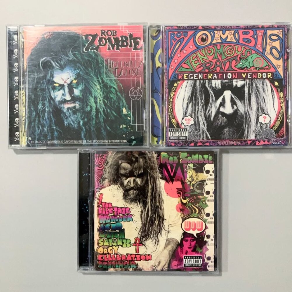 Rob Zombie 3 CD Bundle Lot‎